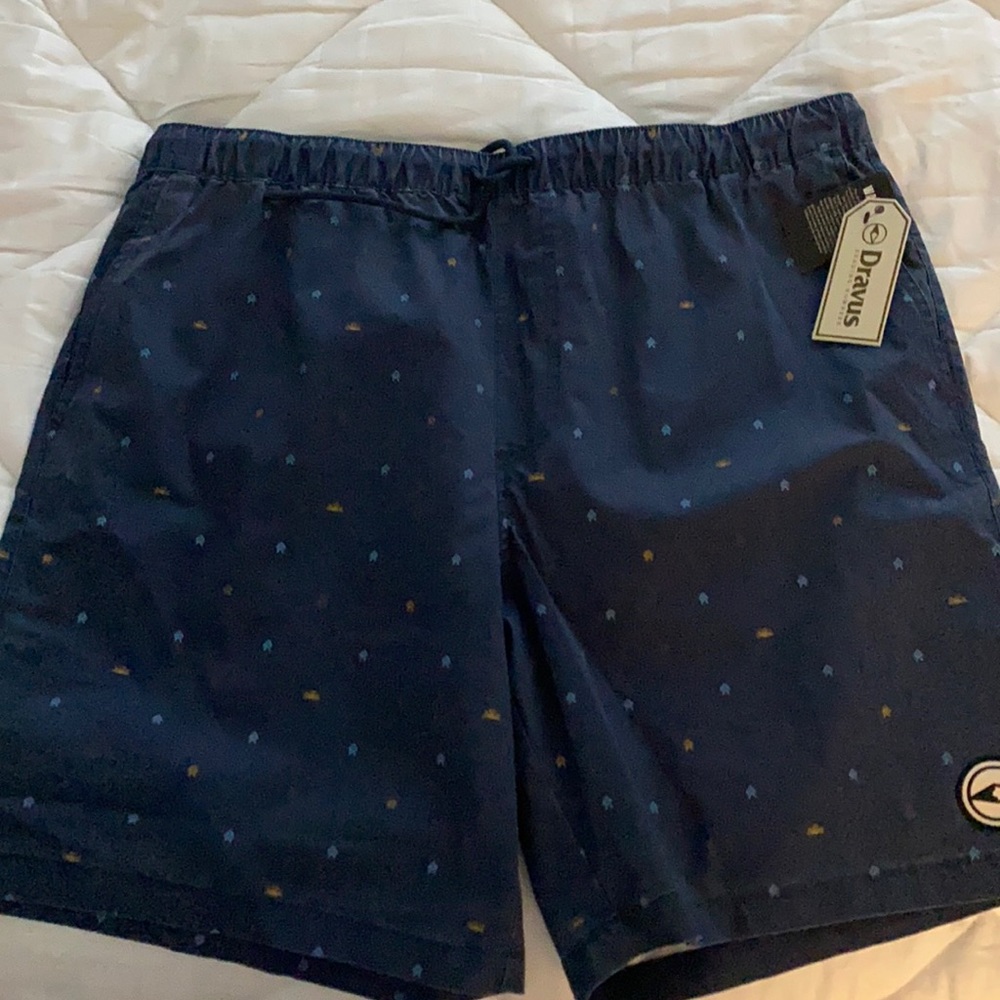 Blue Men’s Swim Trunks (NEVER WORN)